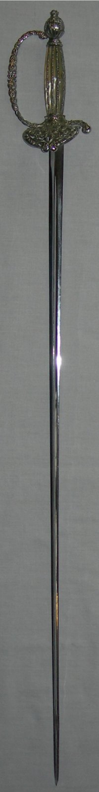 French Silver Courtsword épée “Coulaux aîné & Cie” 1840