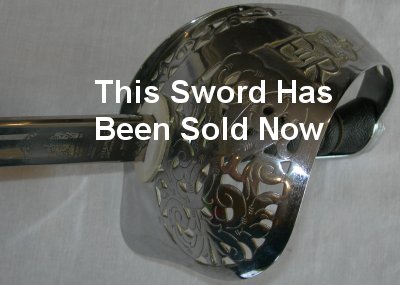 image 1897 Pattern ERII Infantry Officers Sword 2