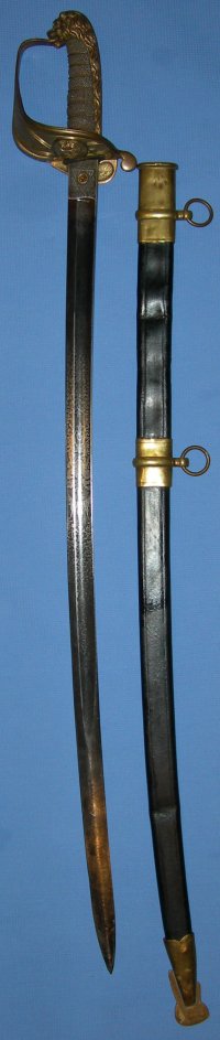 1827 Pattern 1850's British Naval Officer's Sword