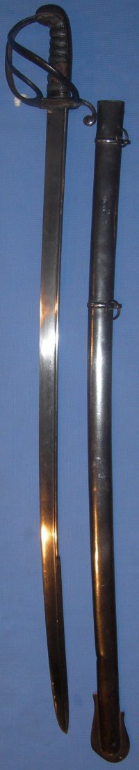 1821P William IV Pipeback British Light Cavalry Officer's Sword