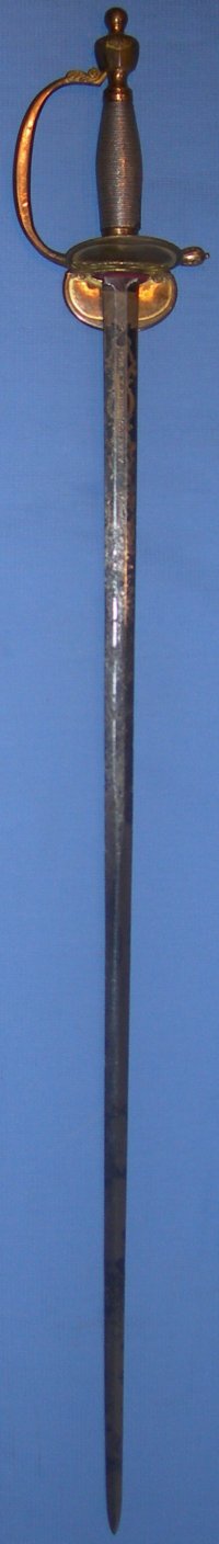 1796P Blue & Gilt British Infantry Officer's Sword