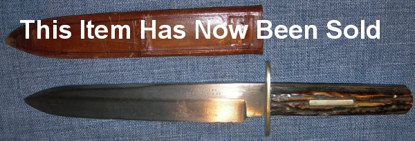 image A97 19th Century English Bowie Knife