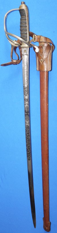 WW2 / George VI Royal Artillery Officer's Presentation Sword