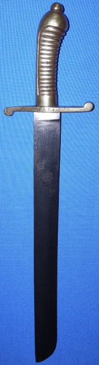 1845 Model Bavarian Fusiliers Falchion Hanger Faschinemesser Sword