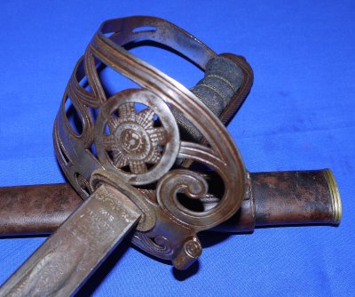  WW1 Scots Guards Officer's Sword, Maclay