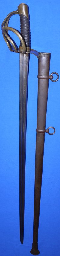 Waterloo French Heavy Cavalry Trooper's Sword, Klingenthal March 1815