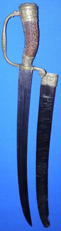 Circa 1700 English Hunting / Royal Navy Officer's Sword