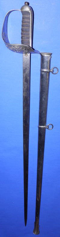 WW1 / GV British Army Officer's Sword & Scabbard, London Made