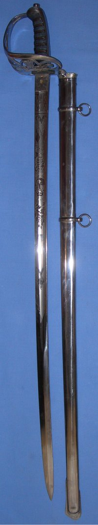 1827 Pattern Victorian British Rifle Brigade Officer's Sword