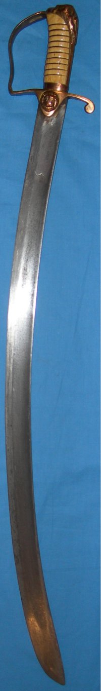 1800 British East India Company Infantry / Bombay Marine Officer's Sword, wootz blade