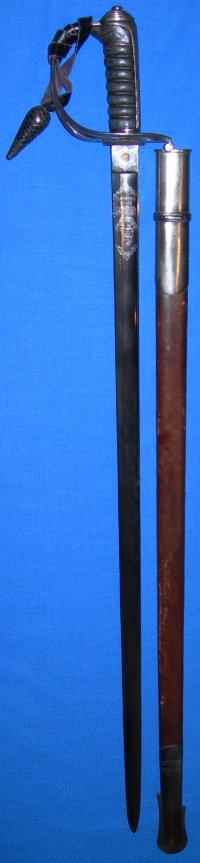 1827 Pattern Victorian Rifle Brigade VIP Boer War Officer's Sword, C H B Norcott CMG