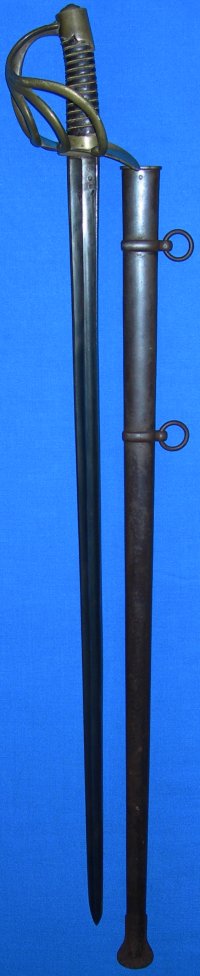 Waterloo Battle Trophy: Napoleonic French An XIII Cuirassier Sword, Versailles