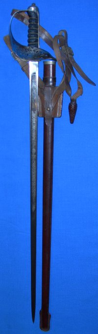 Rare King Edward 8th British Infantry Officer's Sword