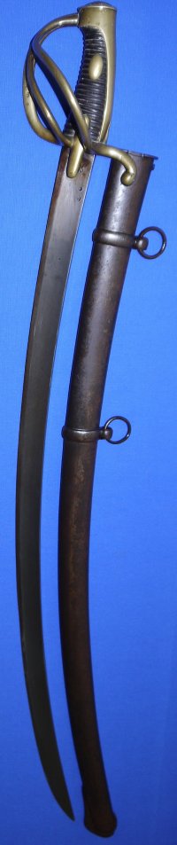 Napoleonic / Waterloo French An XI Light Cavalry Trooper's Sabre / Sword