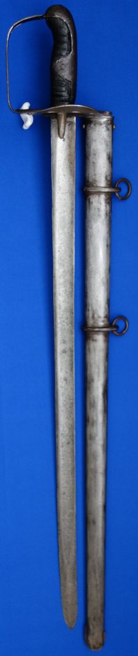 1796P Waterloo Spear Pointed British Heavy Cavalry Trooper's Sword