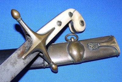 Mid 19th Century French Orient Cavalry Officer's Mameluke Sabre