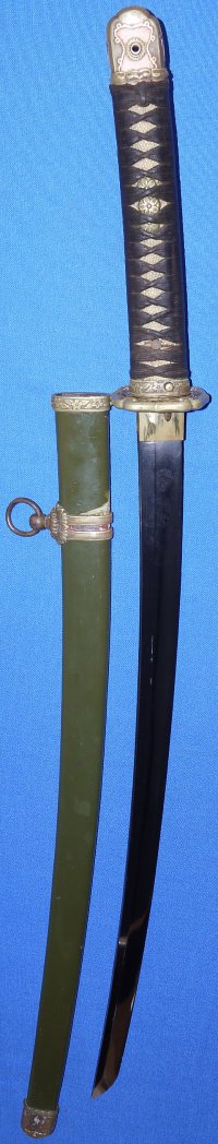 WW2 Japanese Army Officer's Sword (Shin Gunto Katana)