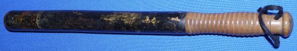 British William IV Crested Special Constables Police Truncheon