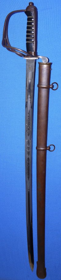 Victorian British 3rd (Prince of Wales) Dragoon Guards Officer's Sword