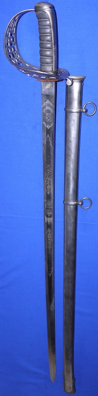 Victorian British 19th Hussars / 3rd Dragoon Guards Sword