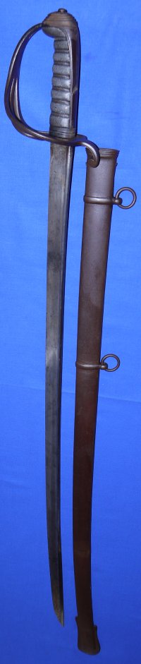 1821P Victorian British Light Cavalry Officer's Pipeback Sword by Hamburger