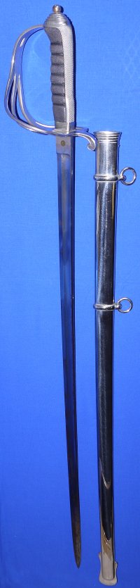 Boer War British Artillery Officer's Sword, Provenance, Sold