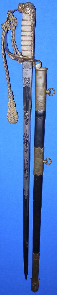 WW1 / George V British Royal Naval Officer's Sword