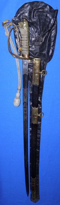 WW1 / George V Royal Indian Marine Officer's Sword, Sold