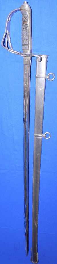 Edwardian British Royal Artillery Officer's Sword, Officer's Initials
