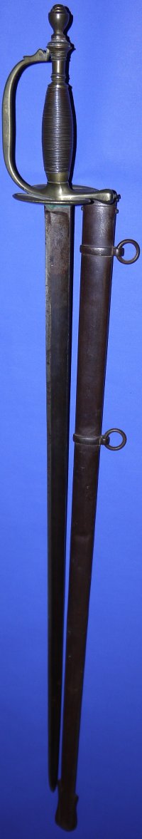 1786 Patten British Infantry Sergeant's Field Service Sword by Mole, dated 1800