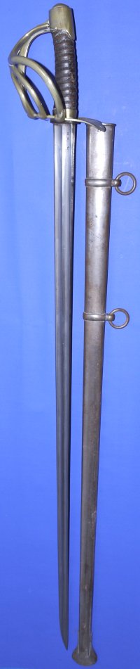 Waterloo French Cuirassier (Heavy Cavalry) Sword with Clipped Point, Sold