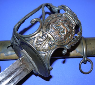 Waterloo era 1814 pattern British Household Cavalry Officer's Sword