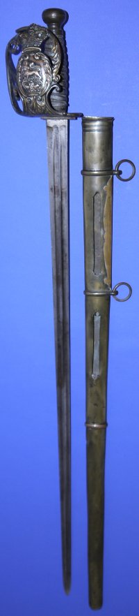 Waterloo era 1814 pattern British Household Cavalry Officer’s Sword