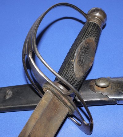 Circa 1790 Welch 41st Regiment Foot Officer's Sword