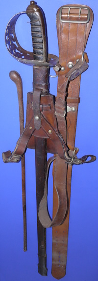 Victorian Scottish Boer War Cavalry Officer's Sword, Sold