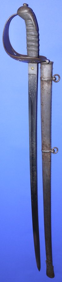 Reeves Toledo VR Warwickshire Rifle Officer's Sword, Sold