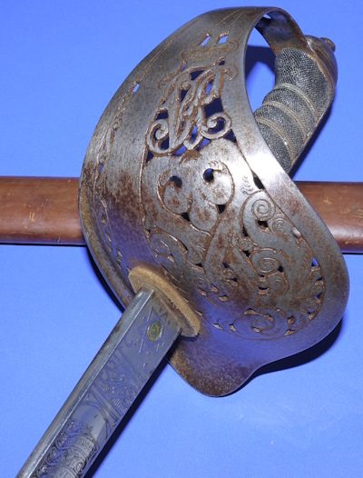 Victorian MMR British Bechuanaland Officer's Sword