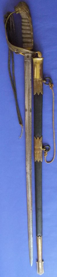 Victorian RN Officer's Sword of Capt. Charles Carpenter, Sold