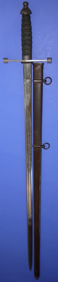 GV/WW1 Argyll & Sutherland Highlanders Officer's Broadsword, Sold