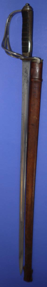 Victorian British Cavalry Officers Patent Solid Hilt Wilkinson Sword, Sold