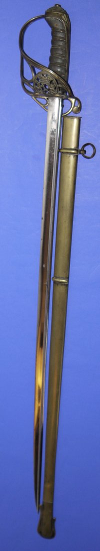 1822p British Infantry Generals Sword