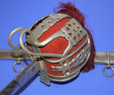 Victorian Scottish Black Watch Officer's Broadsword