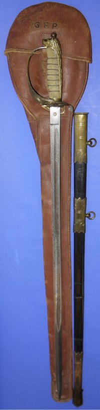 WW2 Royal Navy Named Commander’s / Captain’s Sword