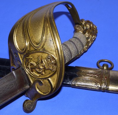 Early Victorian RN Admiral's Sword