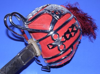Victorian Kings Own Scottish Borderers Officer's Sword