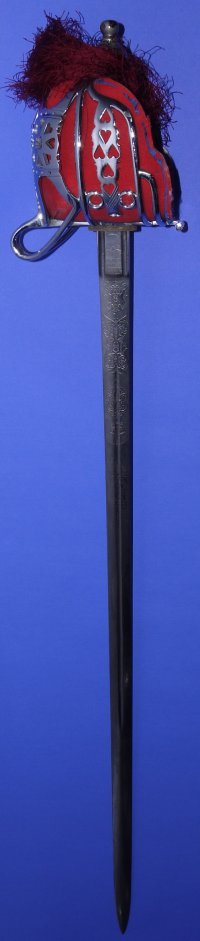 Victorian Kings Own Scottish Borderers Officer’s Sword