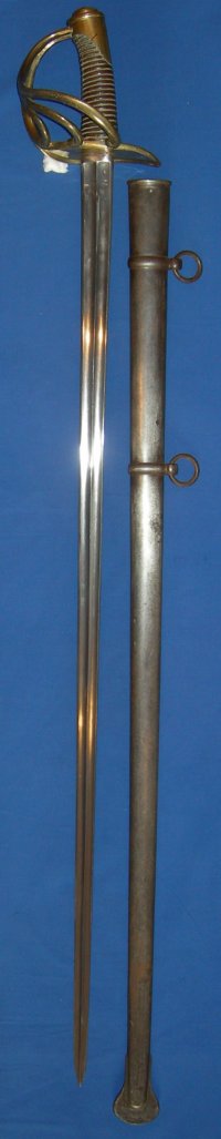 French 1816 model Cavalry of the Line trooper's sabre