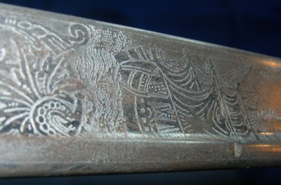 Galleon etching