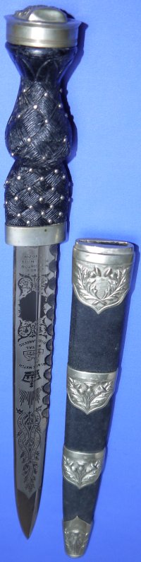 Wilkinson Sword Victorian Black Watch Officer's / Piper's Dirk