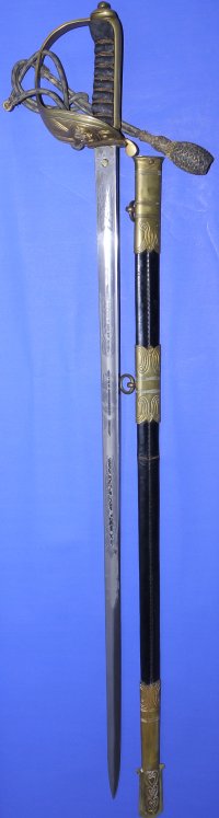 WW1 era British Royal Naval Junior Officer's Sword, Sold